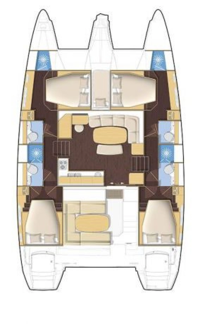 Yacht charter Alimos billig Lagoon 420