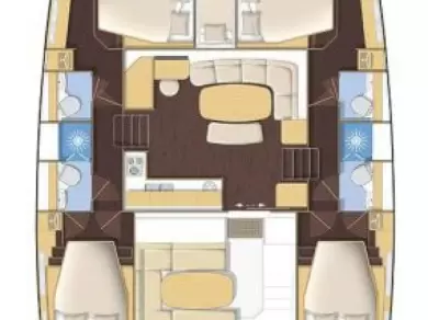 Yacht charter Alimos billig Lagoon 420