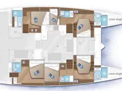 Uthyrning Alimos - Lagoon Lagoon 52 av Samboat 