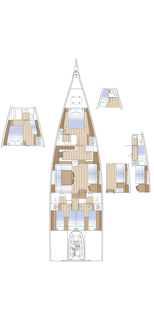 Yacht charter Pirovac billig Solaris 64 RS