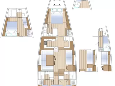 Yacht charter Pirovac billig Solaris 64 RS