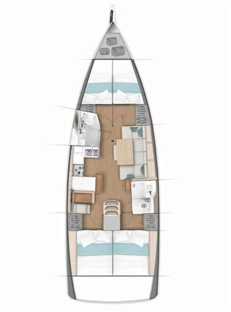 Yacht charter Gouvia billig Sun Odyssey 440