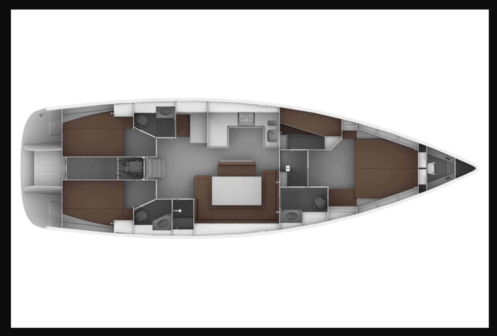 Yacht charter Rhodes (City) billig Cruiser 50