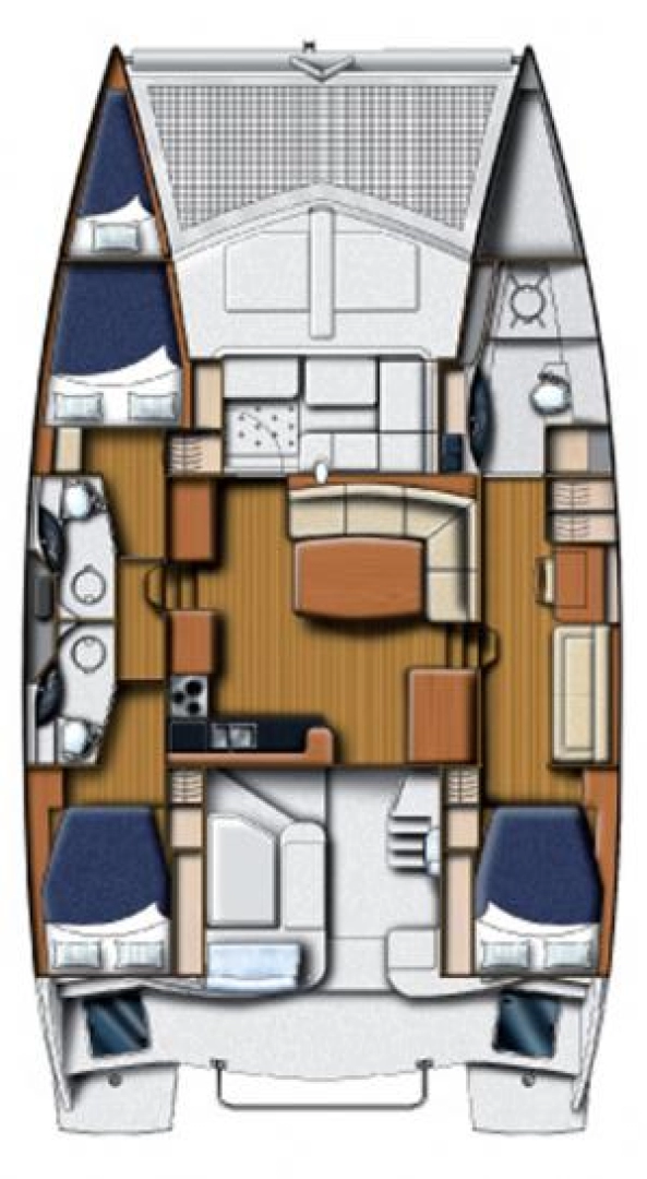 Katamaran  för uthyrning Donji Seget till det bästa priset 