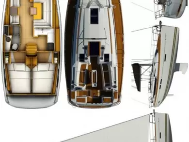 Uthyrning Segelbåt  i Gouvia - Jeanneau Sun Odyssey 409