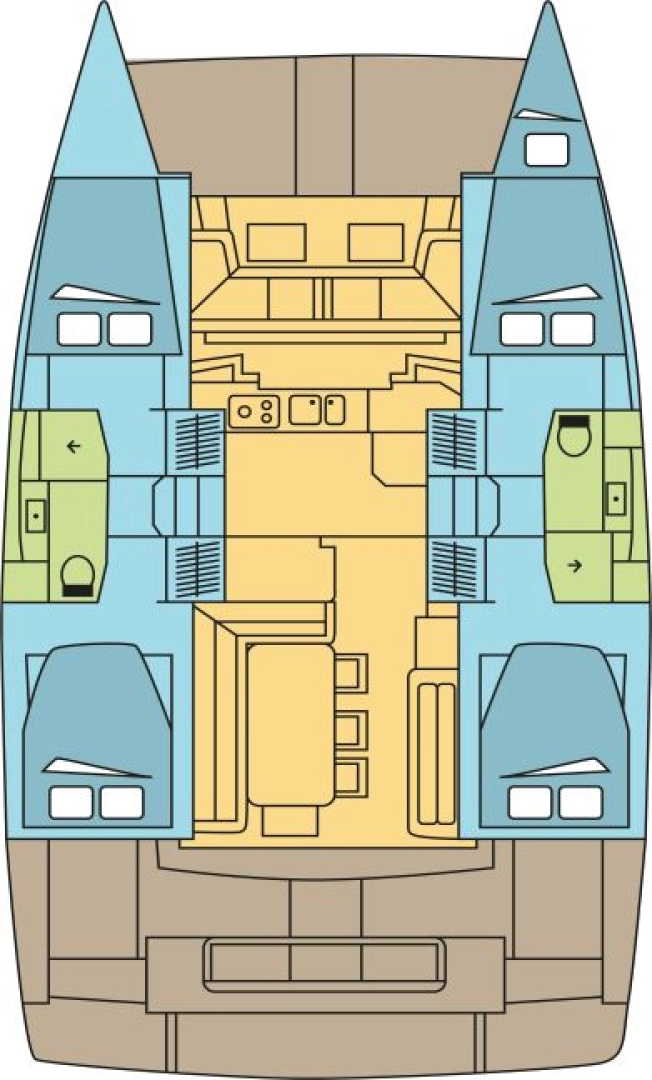 Uthyrning Saint Thomas - Bali Bali 4.2 av Samboat 