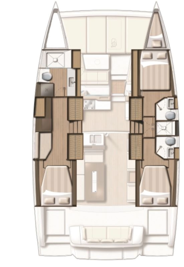 Uthyrning Saint Thomas - Bali Bali 4.2 av Samboat 