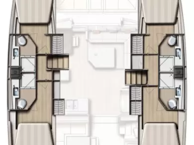 Hyra Katamaran  med eller utan skeppare Bali Raiatea Island 