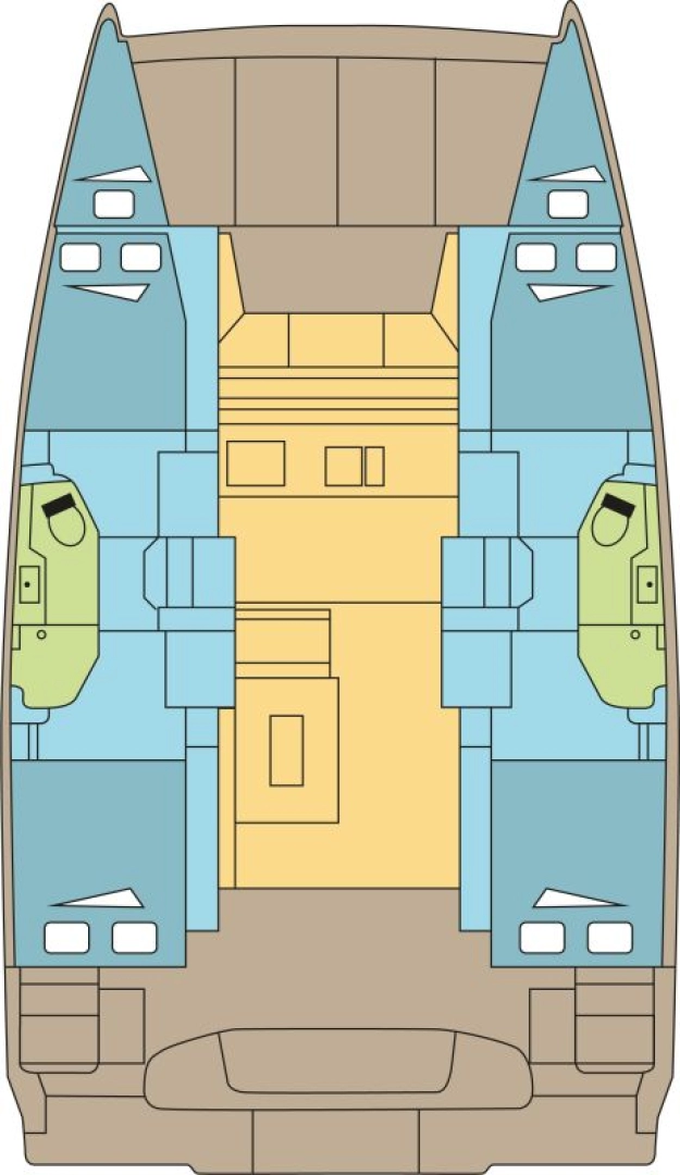 Yacht charter Saint Thomas billig Bali Catsmart