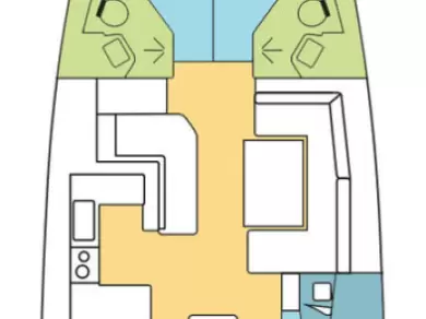 Hyr en Bénéteau Oceanis 51.1 Anse Marcel 