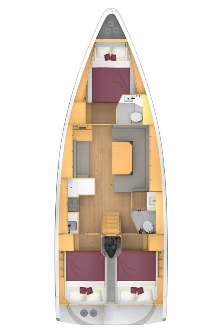 Uthyrning Segelbåt  i Pula  - Bavaria Bavaria C42