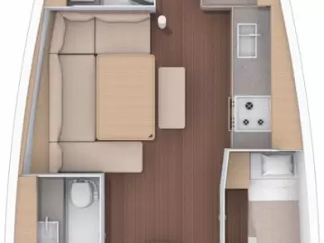 Hyr en Dufour Dufour 430 Grand Large Pula  