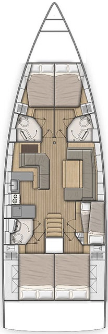 Bénéteau Oceanis 51.1 charter bareboat eller skeppad i Pula 