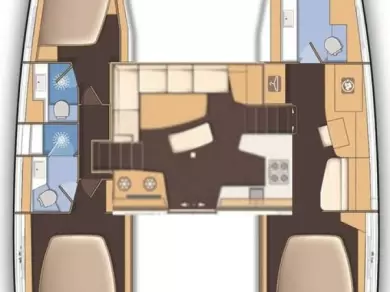 Båtuthyrning Lagoon Lagoon 42 i Kaštela på Samboat 