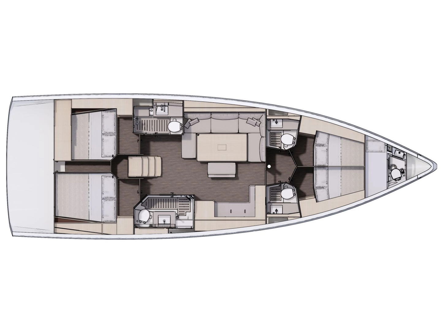 Yacht charter Lefkáda billig Dufour 470