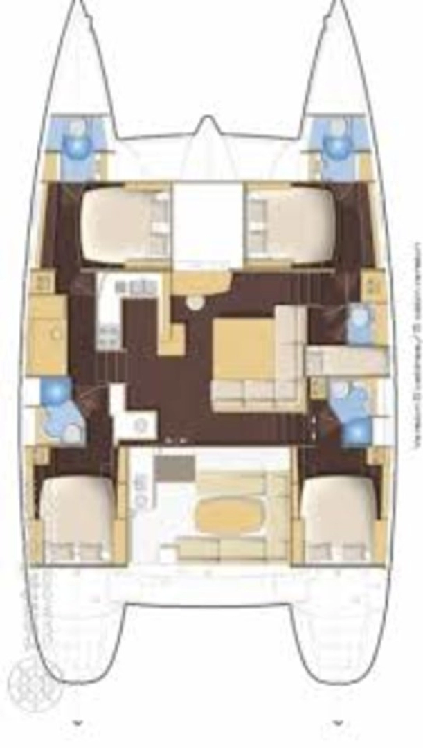 Yacht charter Corazón de Jesús Island billig Lagoon 500