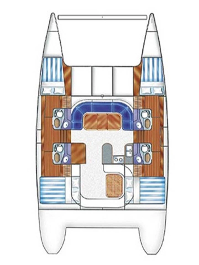Båtuthyrning Nautitech Nautitech 44 i Corazón de Jesús Island på Samboat 