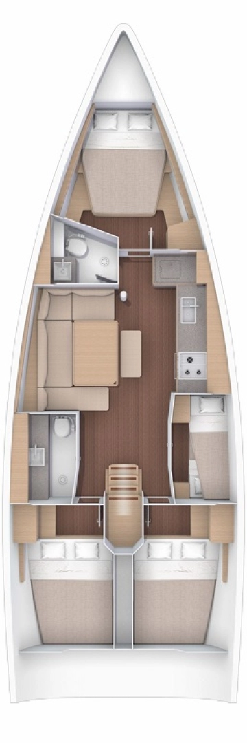 Yacht charter Adaköy billig Dufour 430 Grand Large