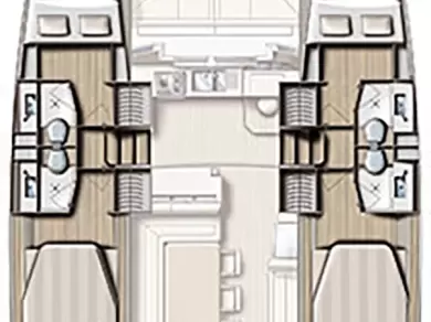 Hyra Katamaran  med eller utan skeppare Bali Capo d'Orlando 