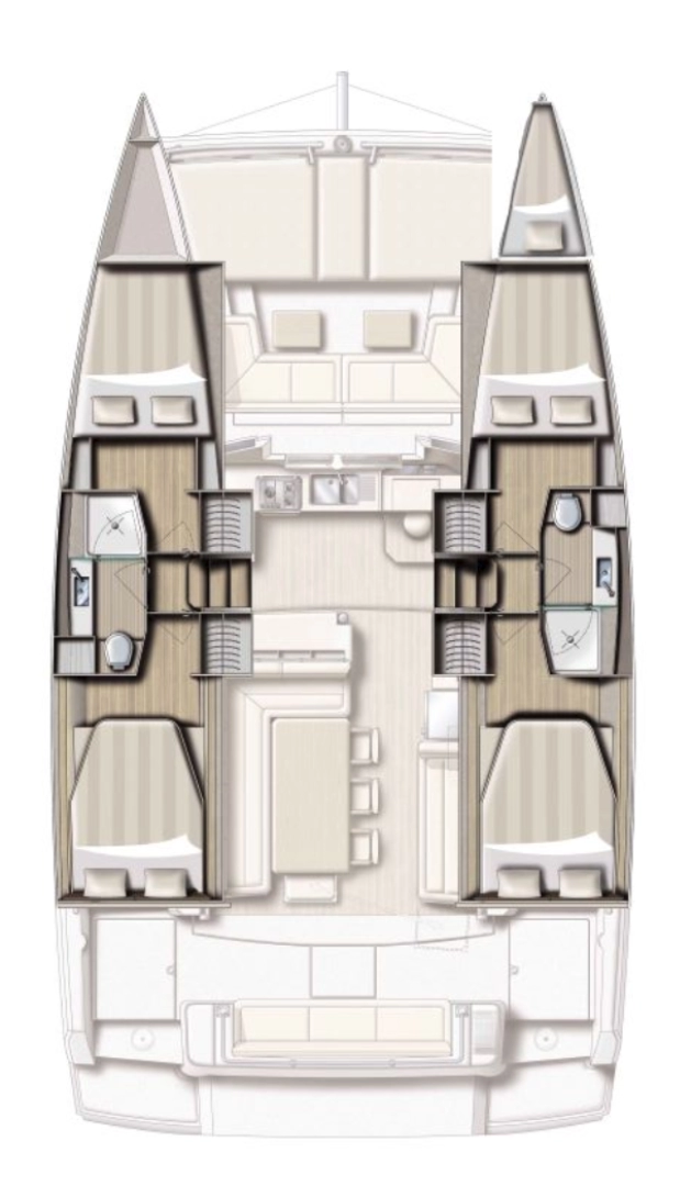 Yacht charter Bormes-les-Mimosas billig Bali 4.2