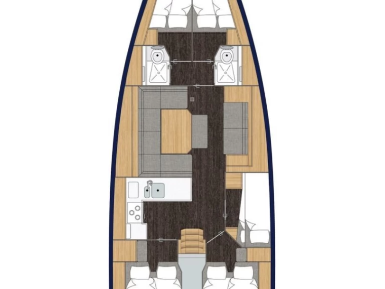 Uthyrning Paros (ostrov) - Bavaria Bavaria C45 Holiday av Samboat 