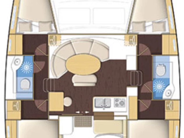 Yacht charter Lefkáda billig Lagoon 380