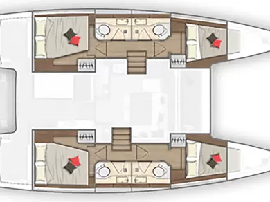 Yacht charter Alimos billig Lagoon 40