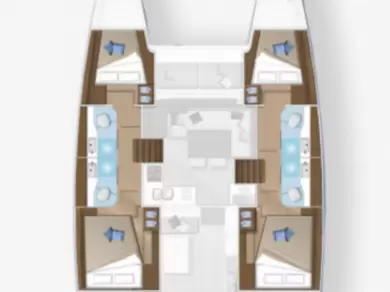 Katamaran  för uthyrning Gouvia till det bästa priset 