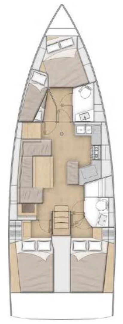 Segelbåt  för uthyrning Alimos till det bästa priset 