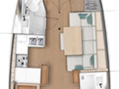 Uthyrning Segelbåt  Jeanneau med en båtlicens 