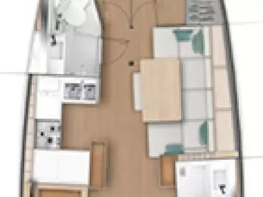 Uthyrning Segelbåt  Jeanneau med en båtlicens 