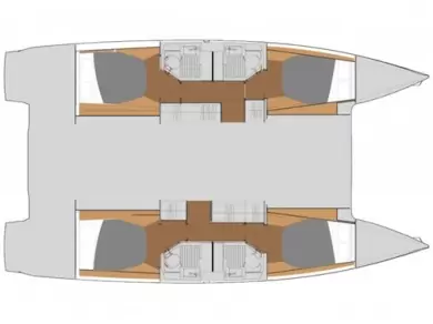 Hyr en Fountaine Pajot Astrea 42 Frenchtown 