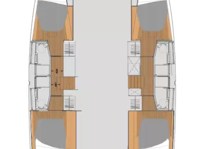 Båtuthyrning Fountaine Pajot Elba 45 i Marsh Harbour på Samboat 