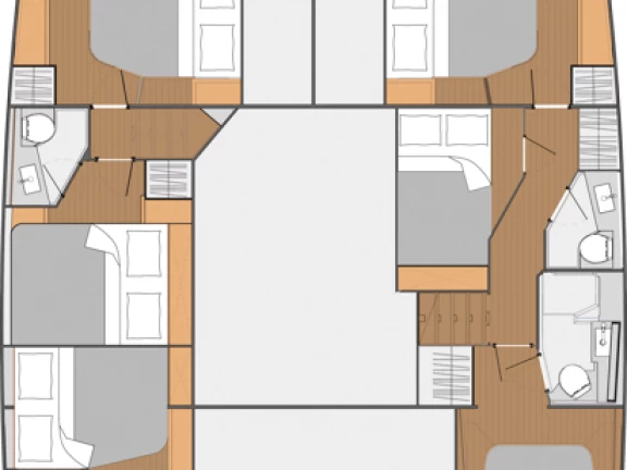 Hyr en Fountaine Pajot Saba 50 Eden Island 