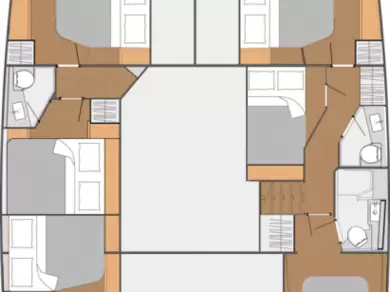 Hyr en Fountaine Pajot Saba 50 Eden Island 