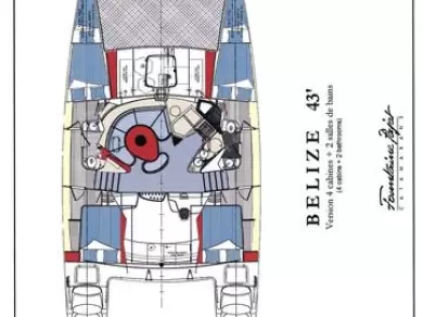 Båtuthyrning Fountaine Pajot Belize 43 i Lefkáda på Samboat 