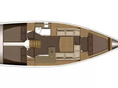 Dufour Dufour 382 Grand Large charter bareboat eller skeppad i Marseille