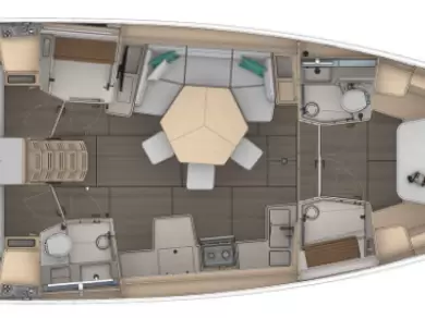 Uthyrning Segelbåt  i Marseille - Dufour Dufour 44