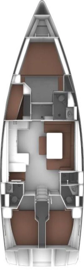 Yacht charter Lefkáda billig Cruiser 46 Style