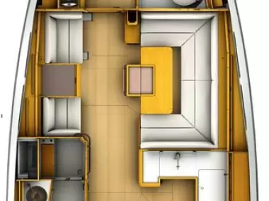 Jeanneau Sun Odyssey 419 charter bareboat eller skeppad i Lefkáda