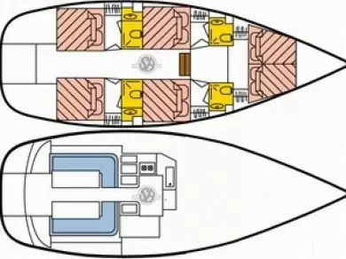 Yacht charter Primošten  billig Atoll 50