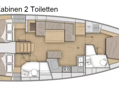 Bénéteau Oceanis 40.1 charter bareboat eller skeppad i Primošten 