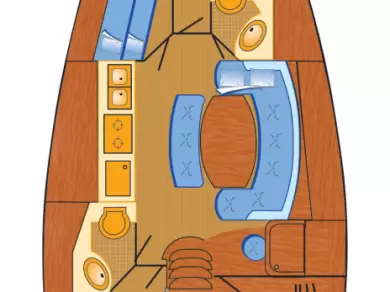Bénéteau Cyclades 43.4 charter bareboat eller skeppad i Heiligenhafen