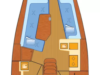 Hyr en Hanse Hanse 320 Heiligenhafen 