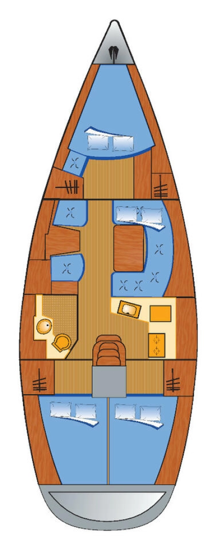 Uthyrning Barth - Jeanneau Sun Odyssey 40 av Samboat 