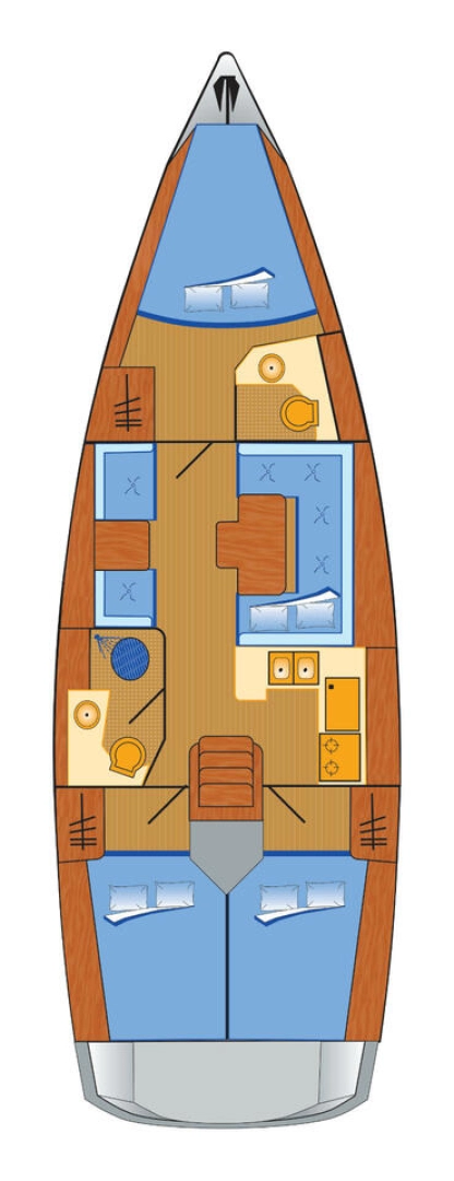 Yacht charter Heiligenhafen billig Sun Odyssey 409