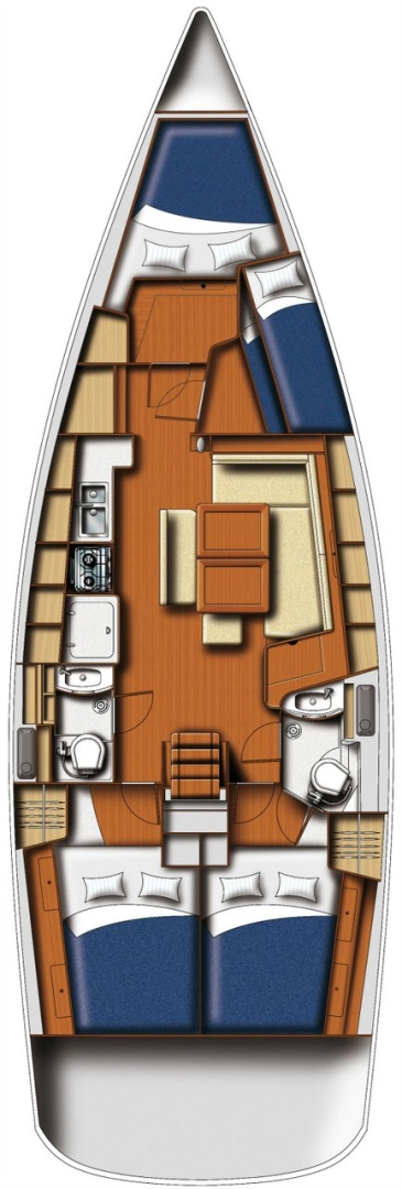 Bénéteau Oceanis 43 charter bareboat eller skeppad i Alimos