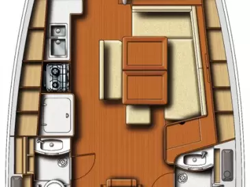 Bénéteau Oceanis 43 charter bareboat eller skeppad i Alimos