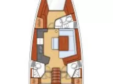 Bénéteau Oceanis 45 charter bareboat eller skeppad i Orhaniye