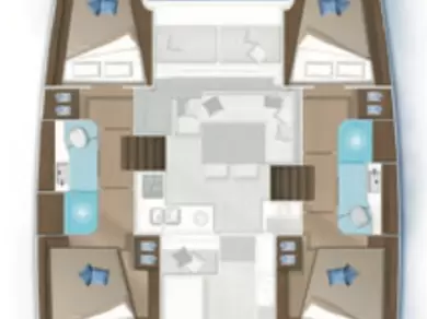 Uthyrning Paraty - Lagoon Lagoon 40 av Samboat 